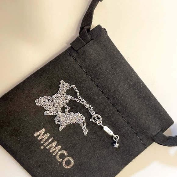 MIMCO | TWIDDLE STERLING SILVER NECKLACE | NWT - Picture 5 of 9